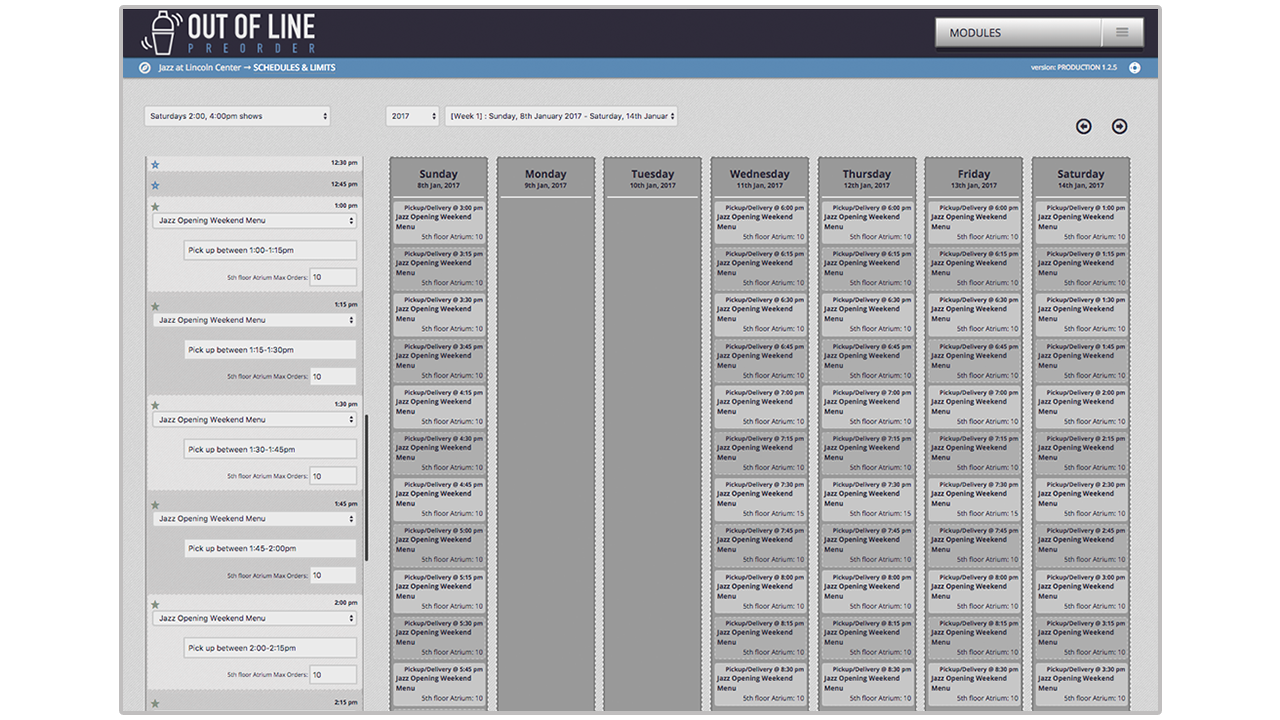 outoflinepreorder.com schedule manager